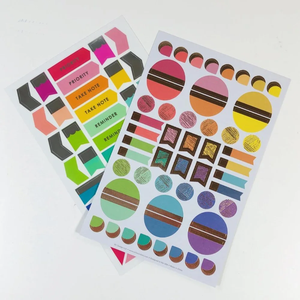 Erin Condren Seasonal Surprise Box Quote Interchangeable Cover & Stickers